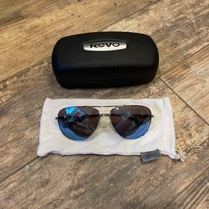 Revo Polarized aviator sunglasses